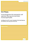 Controllingsystem für strategische und operative Planung internationaler Consulting-Projekte