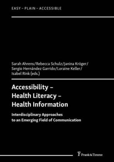 Accessibility - Health Literacy - Health Information