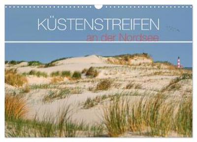 Küstenstreifen an der Nordsee (Wandkalender 2026 DIN A3 quer), CALVENDO Monatskalender