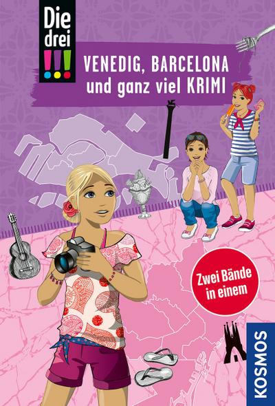 Die drei !!! - Venedig, Barcelona und ganz viel Krimi