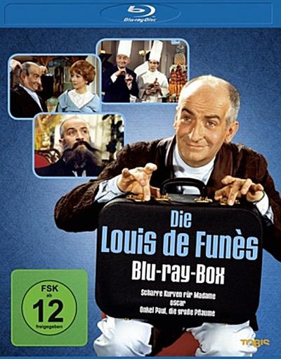 Louis de Funes - BOX (BR) 3Filme  3Disc Min: 252/DTS-HD2.0/HD-1080p