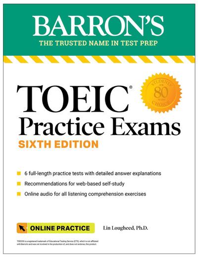 TOEIC Practice Exams: 6 Practice Tests + Online Audio