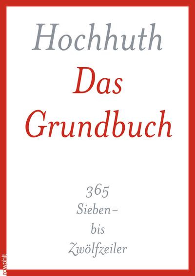 Hochhuth, R: Grundbuch