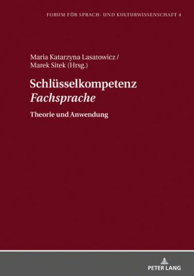 Schlüsselkompetenz ’Fachsprache’