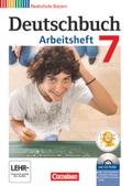 Deutschbuch - Sprach- und Lesebuch - Realschule Bayern 2011 - 7. Jahrgangsstufe: Arbeitsheft mit Lösungen und Übungs-CD-ROM