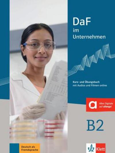 DaF im Unternehmen B2 Kurs- und Übungsbuch mit Audios und Filmen online