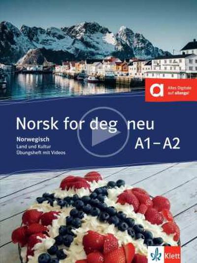 Norsk for deg neu A1-A2. Übungsheft mit Videos