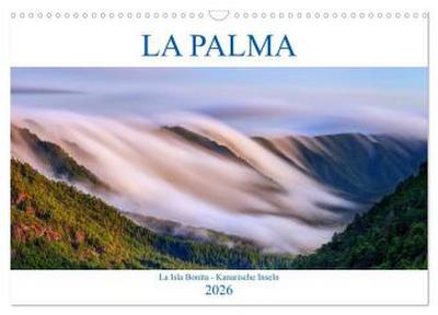 La Palma - La Isla Bonita - Kanarische Inseln (Wandkalender 2026 DIN A3 quer), CALVENDO Monatskalender