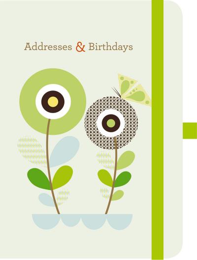 Green Address & Birthday Book Isaksson II