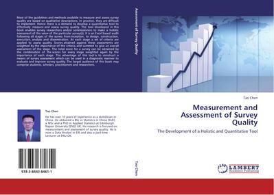 Measurement and Assessment of Survey Quality