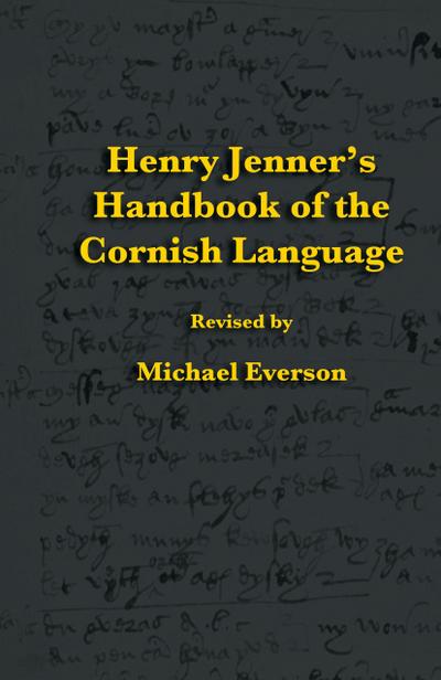 Henry Jenner’s Handbook of the Cornish Language