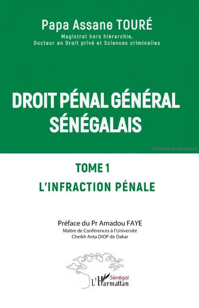 Droit penal general senegalais