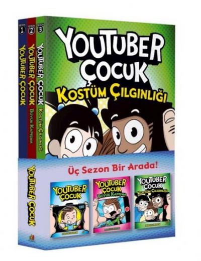 Youtuber Cocuk Set 3 Kitap
