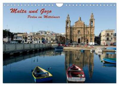 Malta und Gozo, Perlen im Mittelmeer (Wandkalender 2026 DIN A4 quer), CALVENDO Monatskalender