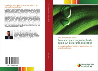 Potencial para degradação de ácido 2,4-diclorofenoxiacético