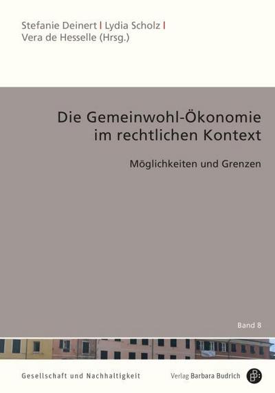 Die Gemeinwohl-Ökonomie im rechtlichen Kontext