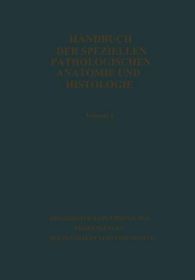 Handbuch der speziellen pathologischen Anatomie und Histologie