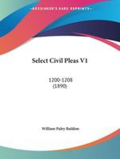 Select Civil Pleas V1