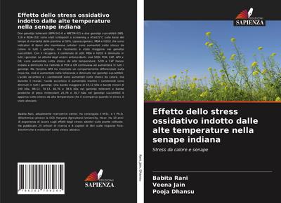 Effetto dello stress ossidativo indotto dalle alte temperature nella senape indiana