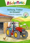 Achtung, Traktor im Einsatz!