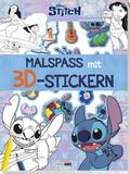 Disney Stitch: Malspaß mit 3D-Stickern | Taschenbuch