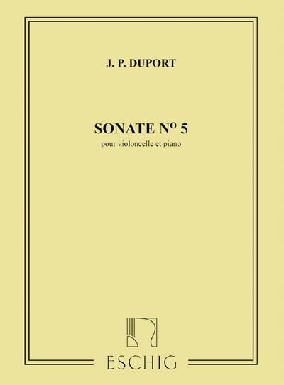 Sonate no.5 pour violoncelleet piano