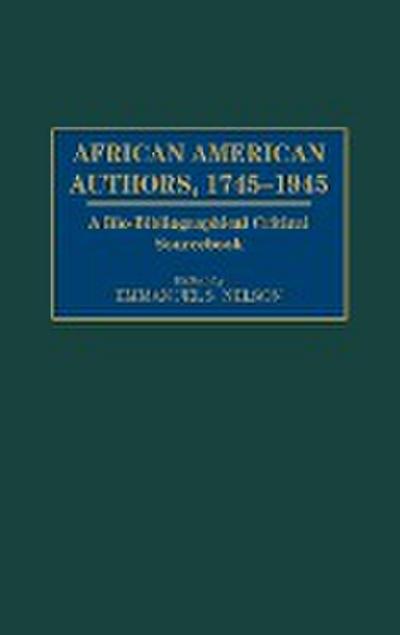 African American Authors, 1745-1945