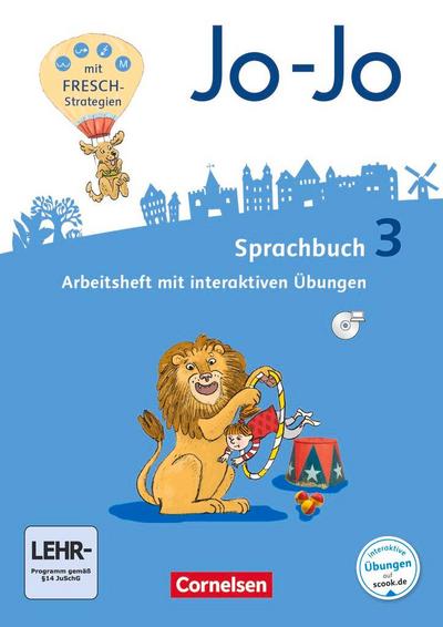 Jo-Jo Sprachbuch 3. Schuljahr - Allgemeine Ausgabe - Arbeitsheft