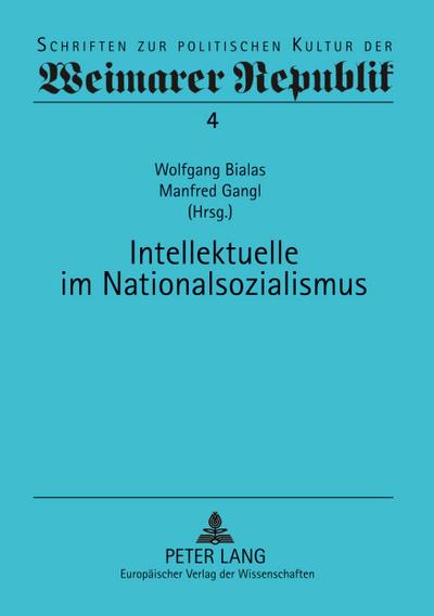 Intellektuelle im Nationalsozialismus