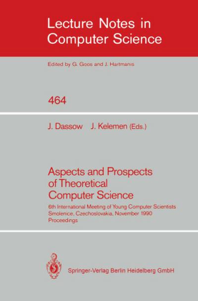 Aspects and Prospects of Theoretical Computer Science