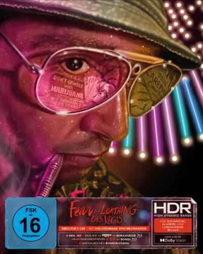 Fear and Loathing in Las Vegas, 1 4K UHD-Blu-ray + 2 Blu-ray (3-Disc Special Edition mit Full Slip)