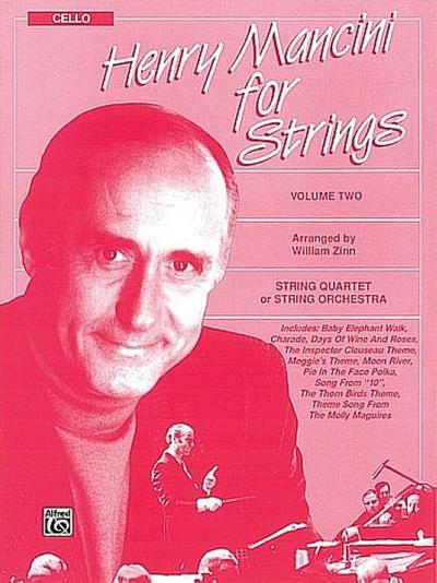 Henry Mancini for Strings, Vol 2: Cello - Henry Mancini