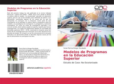 Modelos de Programas en la Educación Superior