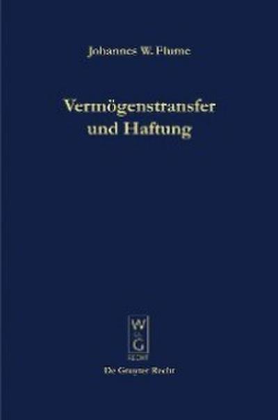Vermögenstransfer und Haftung