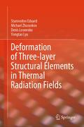 Deformation of Three-layer Structural Elements in 