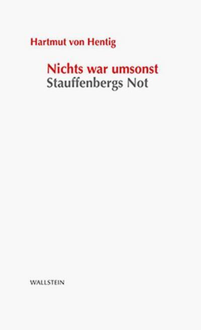 Nichts war umsonst