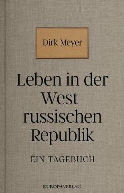 Leben in der Westrussischen Republik