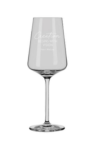 Weinglas Weißwein Genuss & Design Henri Matisse