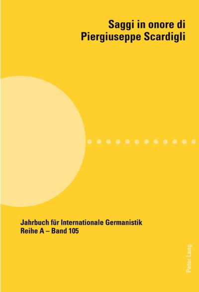 Saggi in onore di Piergiuseppe Scardigli