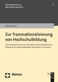 Zur Transnationalisierung von Hochschulbildung