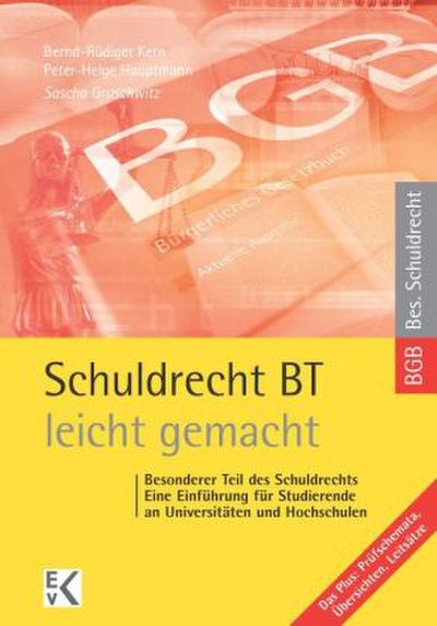 Schuldrecht BT - leicht gemacht.
