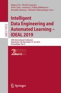 Intelligent Data Engineering and Automated Learnin