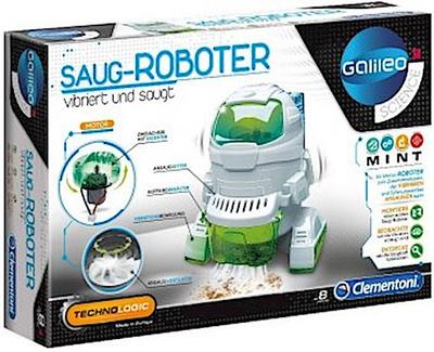Clementoni 59109 Galileo-Science  Saug-Roboter, Robotik für kleine Ingenieure, Einstieg in die Elektronik, High-Tech für Schulkinder, Spielzeug für Kinder ab 8 Jahren