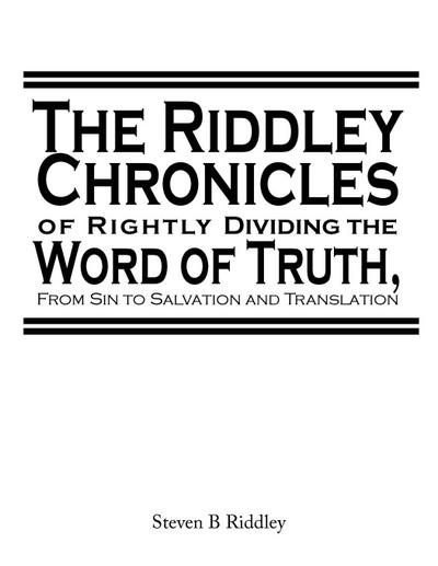 "The Riddley Chronicles