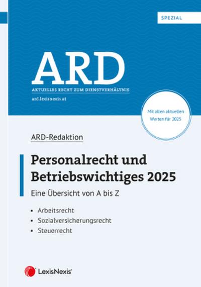 Personalrecht und Betriebswichtiges 2025