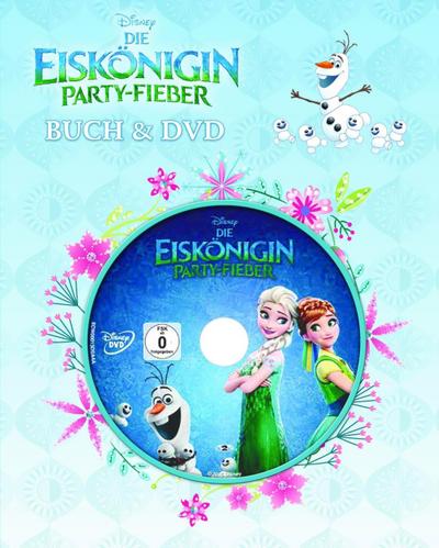 Disney - Die Eiskönigin - Party-Fieber - Buch mit DVD