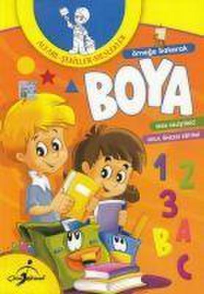 Örnege Bakarak Boya Alfabe