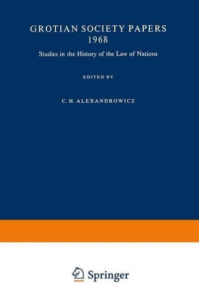 Studies in the History of the Law of Nations
