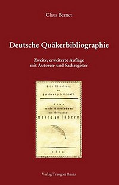 Deutsche Quäkerbibliographie