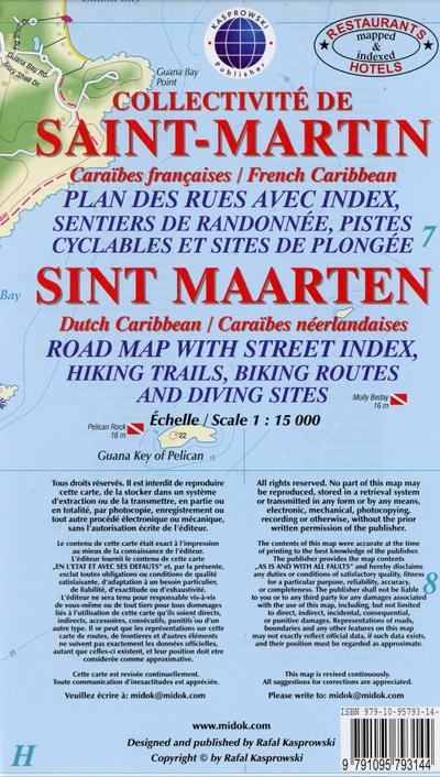 Saint-Martin/Sint Maarten  1 : 15.000